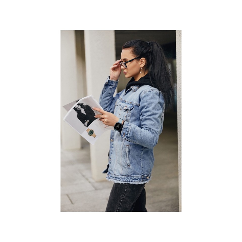 Умные часы CANYON Barberry SW-79, IP 67, BT 5.1, сенсорный дисплей 1.7, морская волна