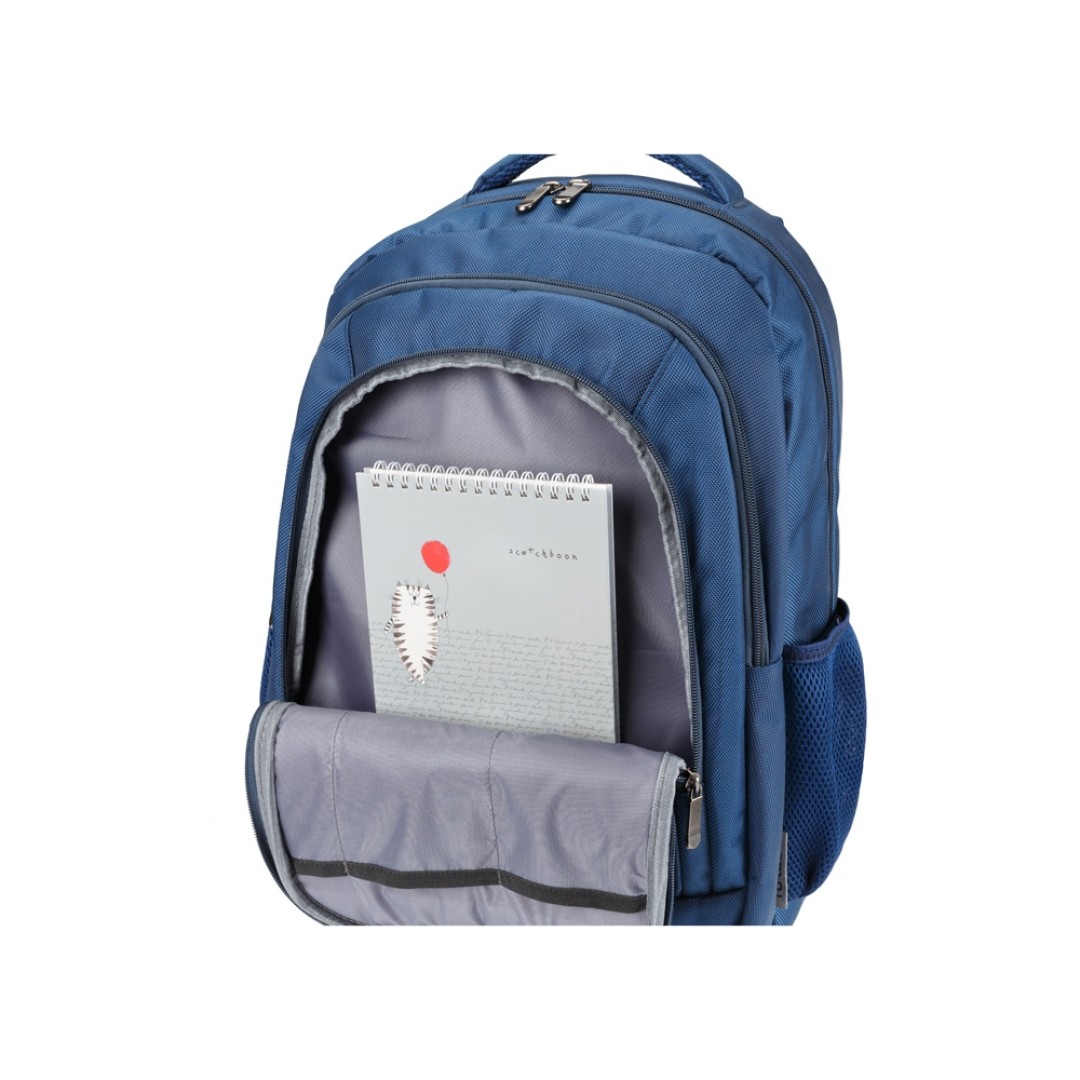 Рюкзак TORBER FORGRAD с отделением для ноутбука 15", синий, полиэстер, 46 х 32 x 13 см