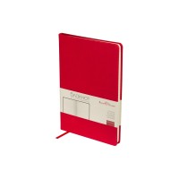 Блокнот А5 "Megapolis Velvet", красный