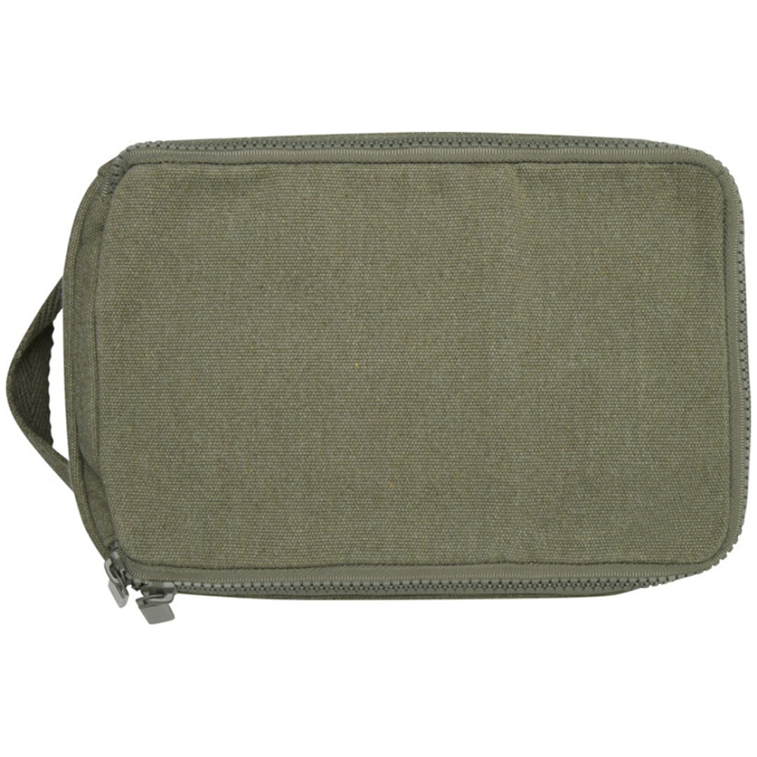 Органайзер для туалетных принадлежностей из переработанного материала Pack 500 г/м2 Aware™ - Зеленый