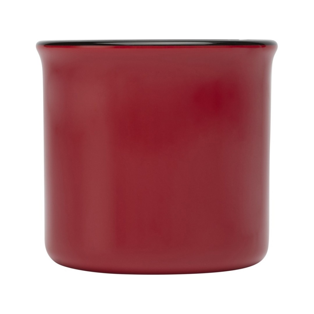 Bari керамическая кружка объемом 240 мл, красный