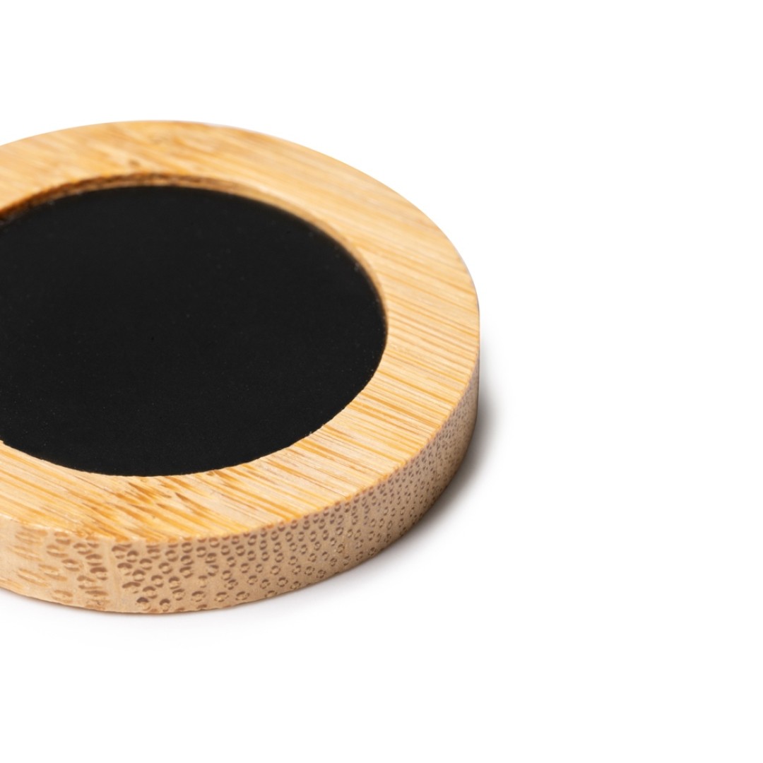 Брелок KRAUS из натурального дерева и стали KRAUS, круглый