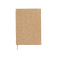 Блокнот из пробки А5 "Passiflora", твердая обложка, 80 листов 80 гр/м2 переработанной белой бумаги,