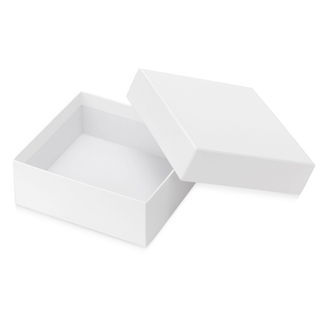 Подарочная коробка с эфалином Obsidian M 167 х 157 х 63, белый