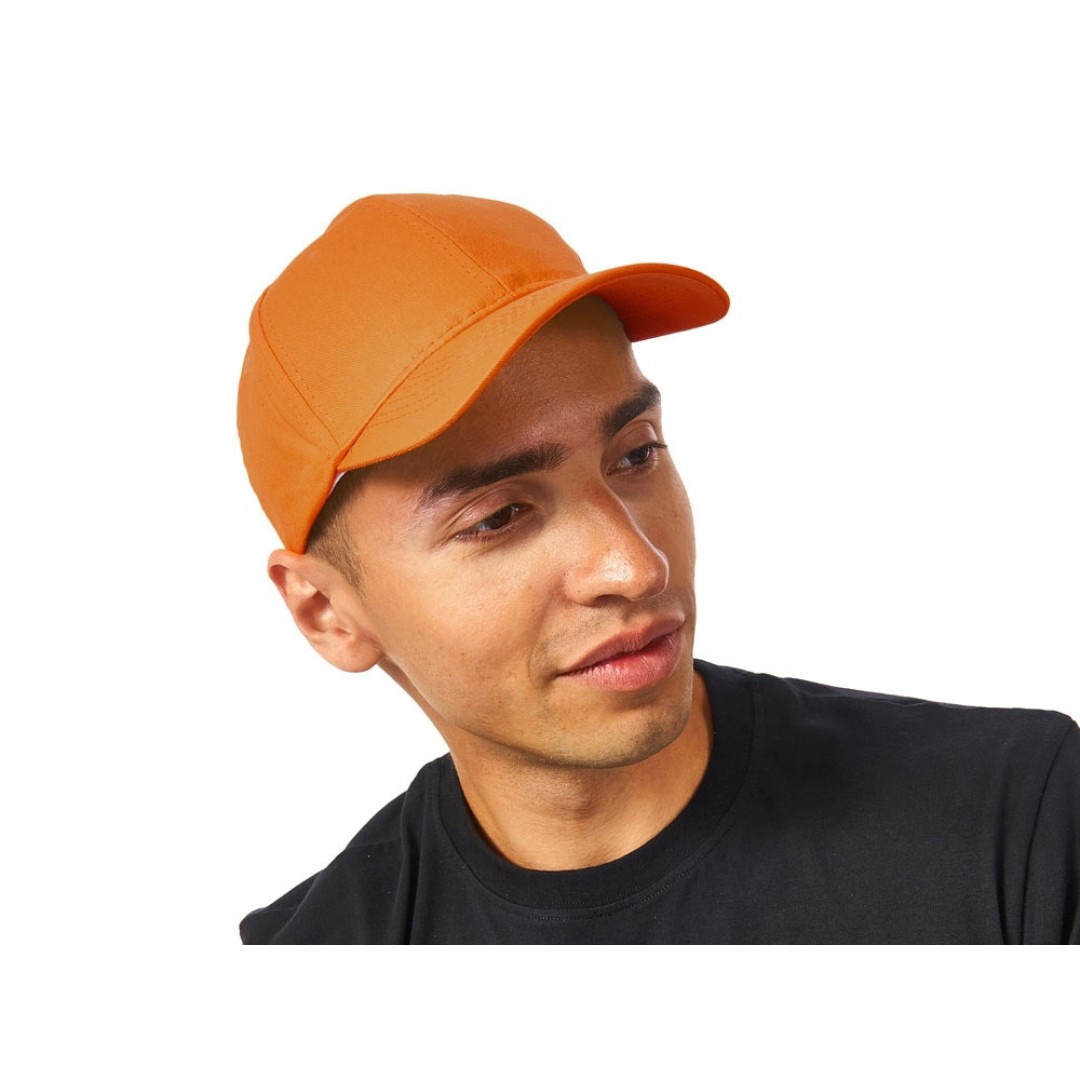 Бейсболка "Detroit" 6-ти панельная, оранжевый