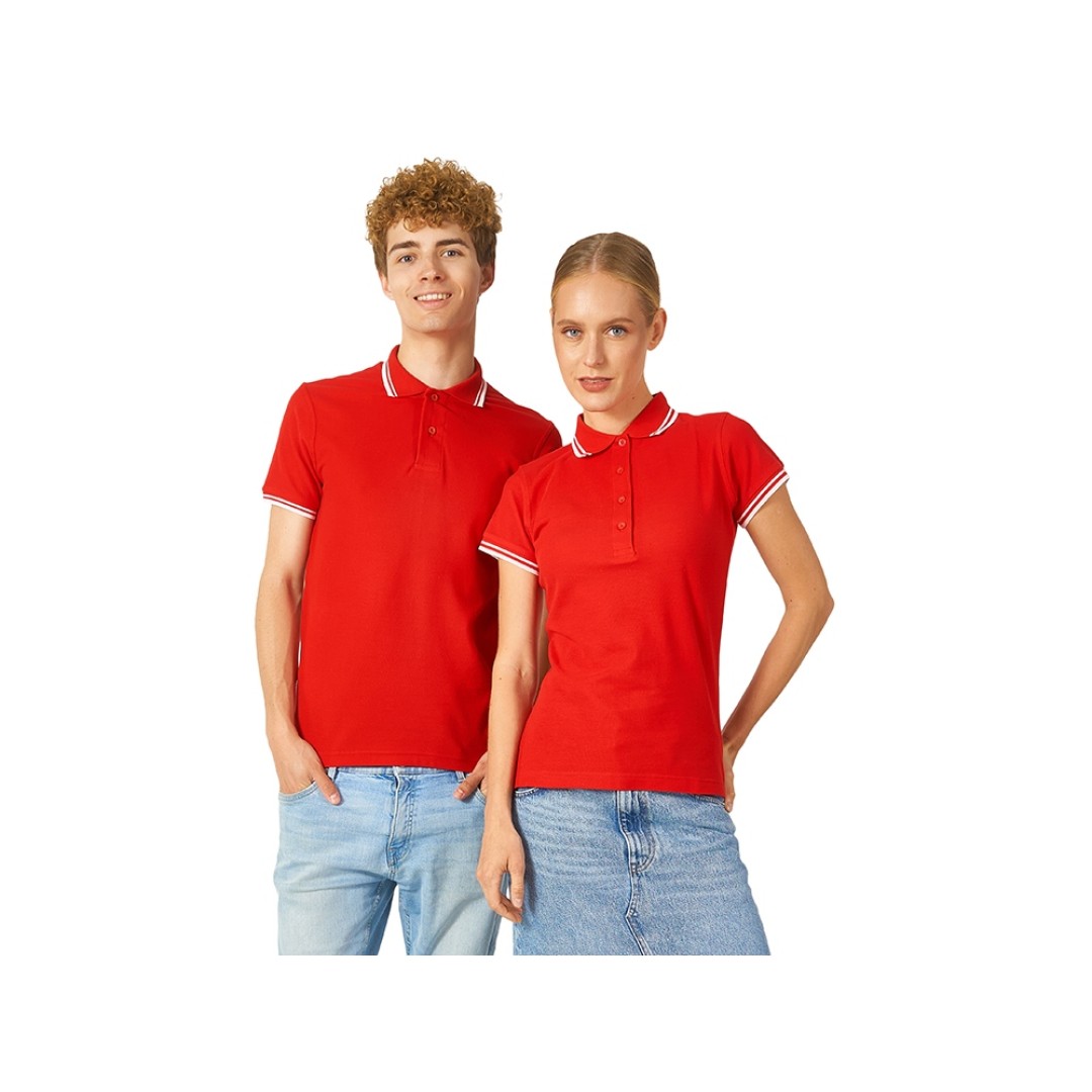 Рубашка поло "Erie" женская, красный