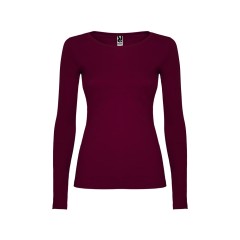 Футболка с длинным рукавом "Extreme" женская, гранатовый