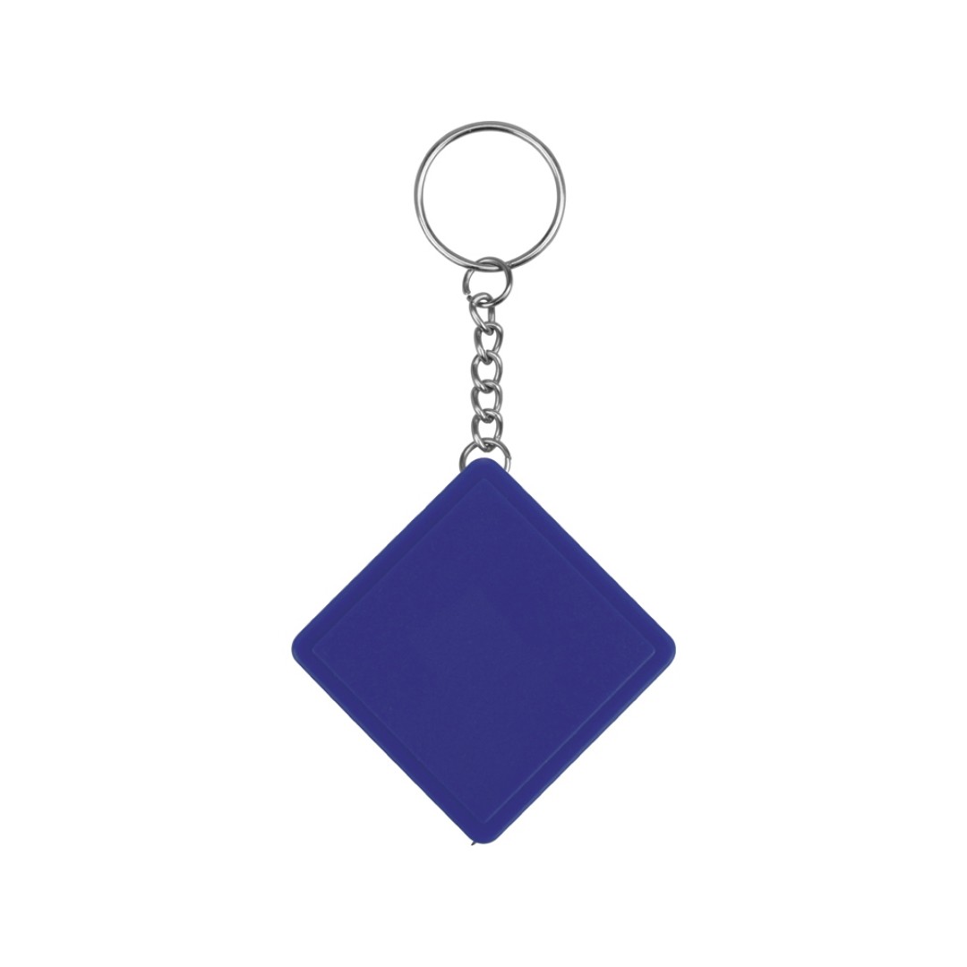 Брелок-рулетка,  1 м., синий