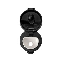 Герметичная термокружка «Trigger» 380мл, черный (P)