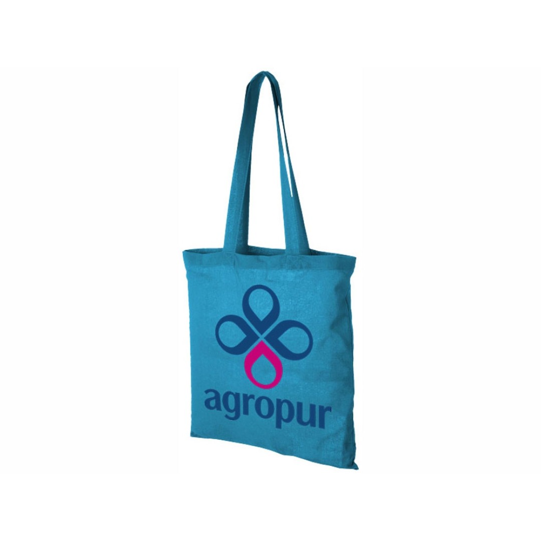 Сумка хлопковая "Carolina", морская волна