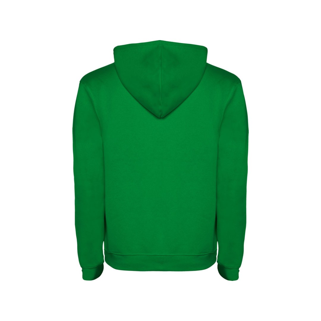 Толстовка с капюшоном "Urban" мужская, зеленый/белый