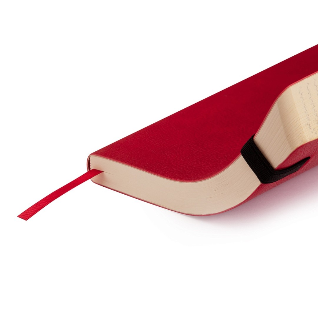 Ежедневник недатированный А5 "Vincent", красный