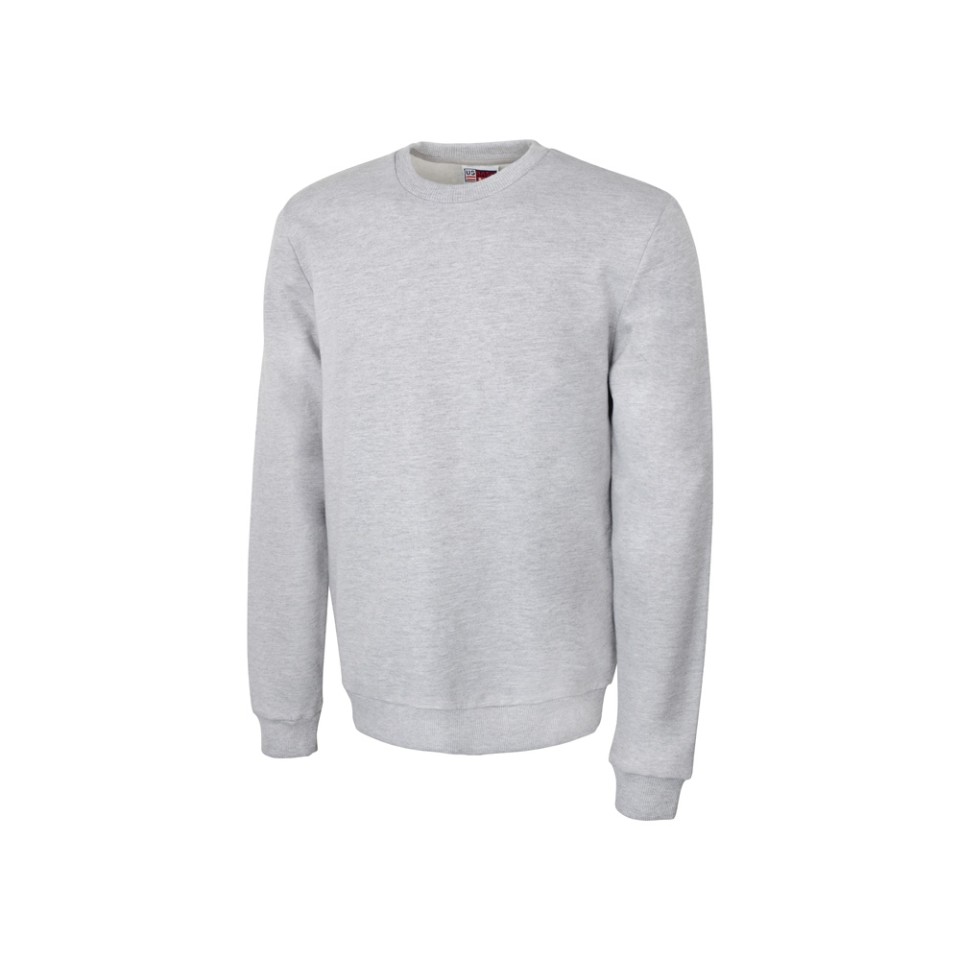 Свитшот "Motion" унисекс с начесом, серый меланж