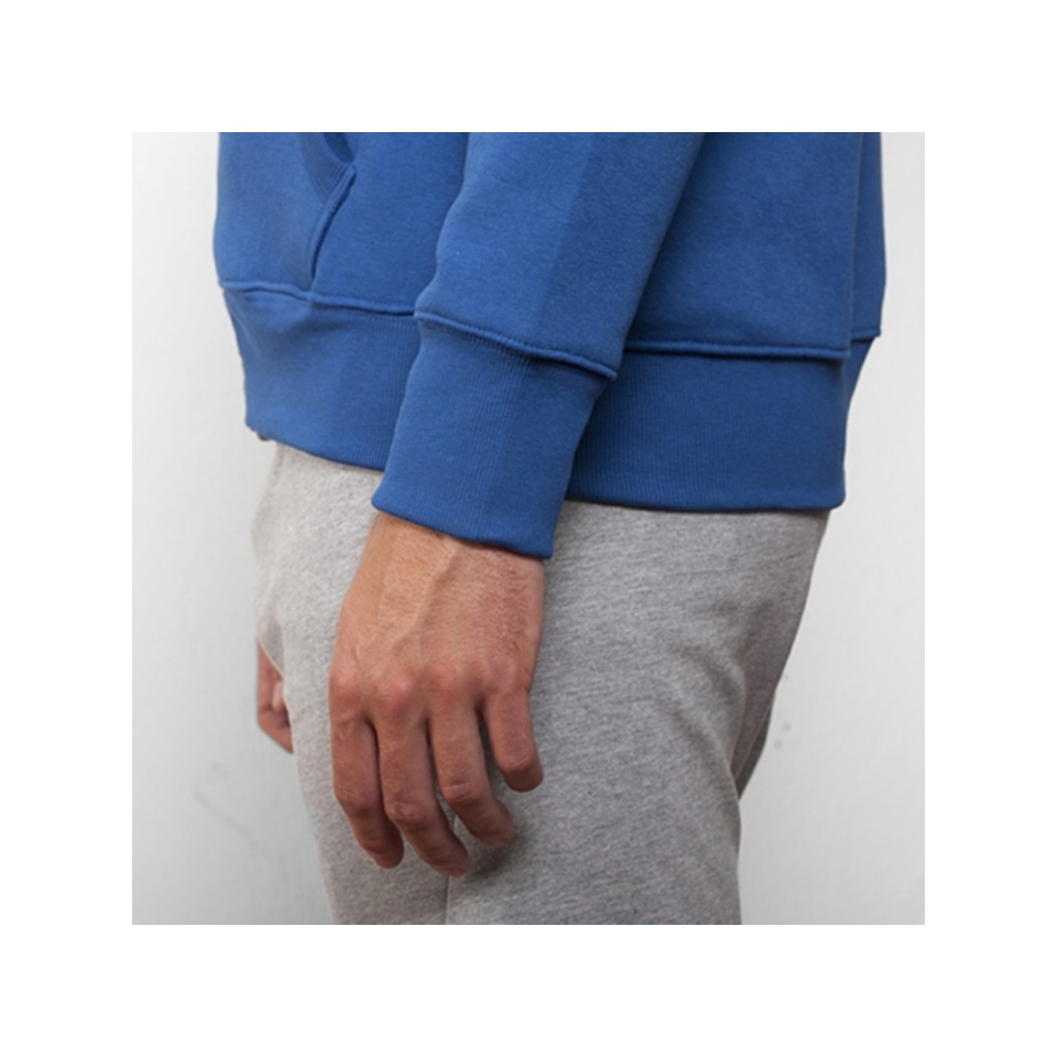 Толстовка на молнии "Montblanc" унисекс, королевский синий