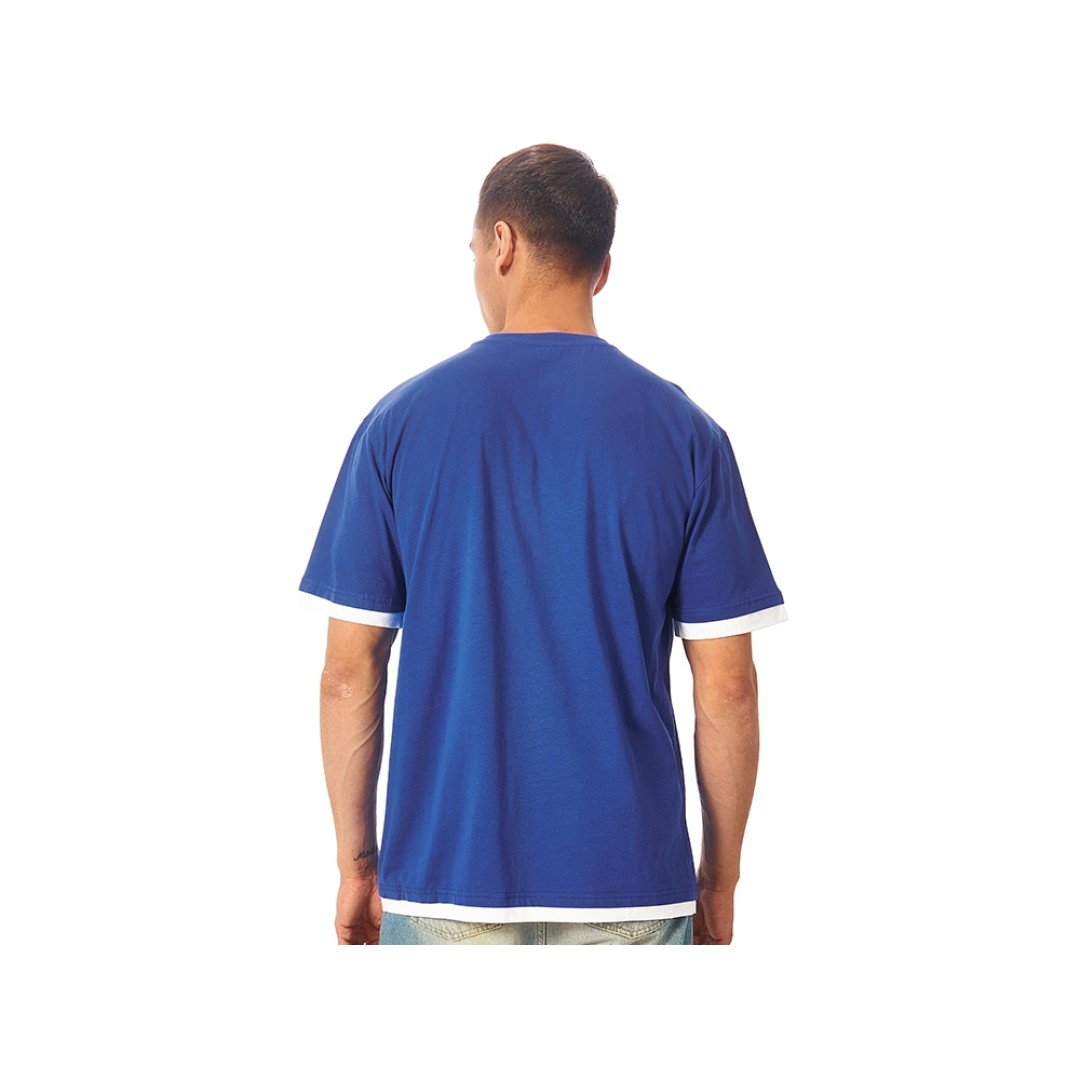 Футболка «Rotterdam» мужская, кл синий/белый