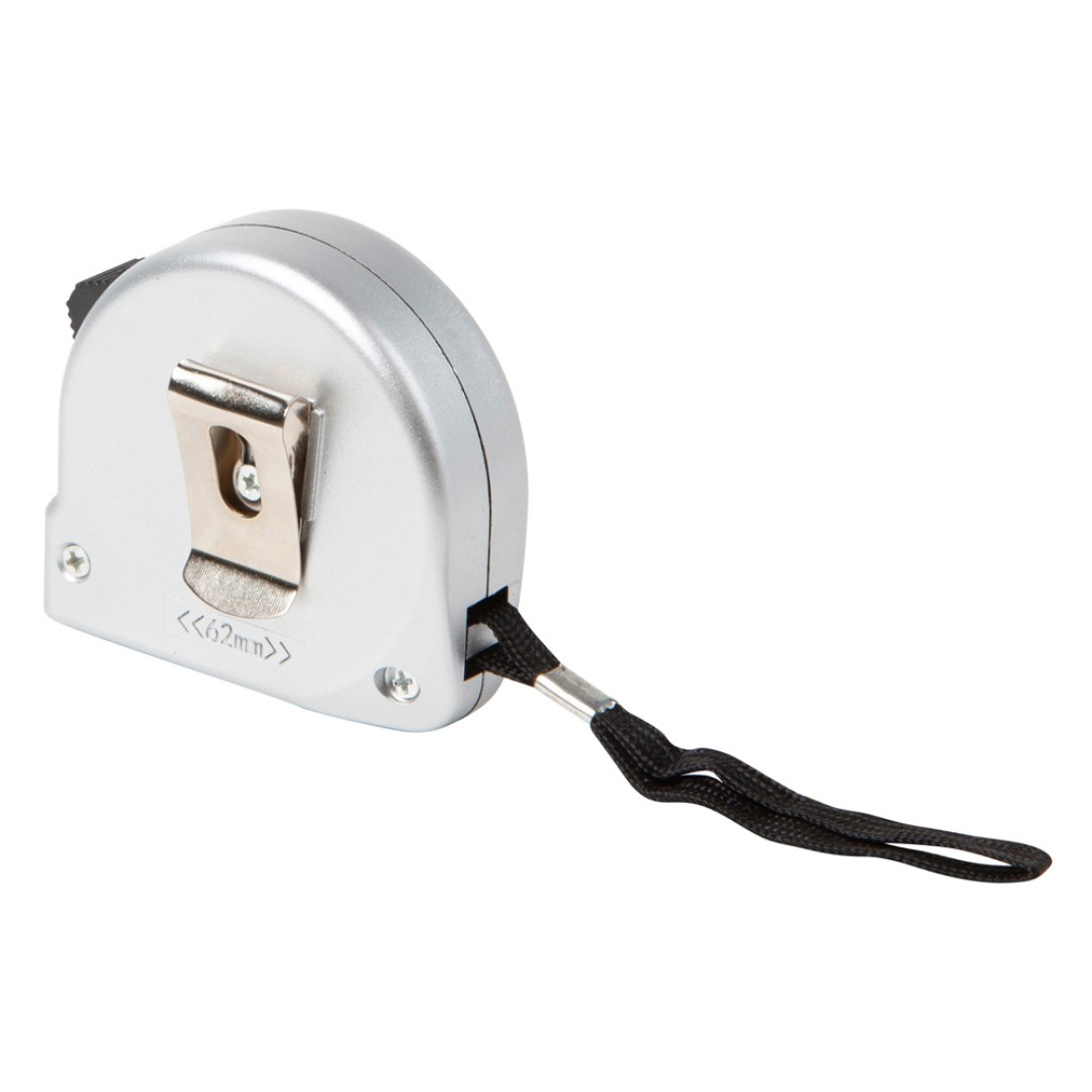 Рулетка "Stash" 3м, серебристый