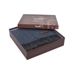 Плед MARZOTTO AREQUIPA 1012, темно-синий