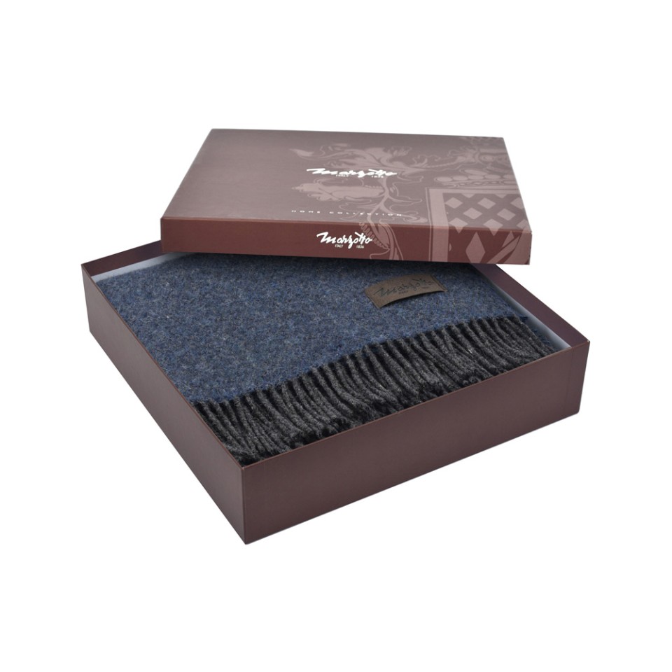 Плед MARZOTTO AREQUIPA 1012, темно-синий