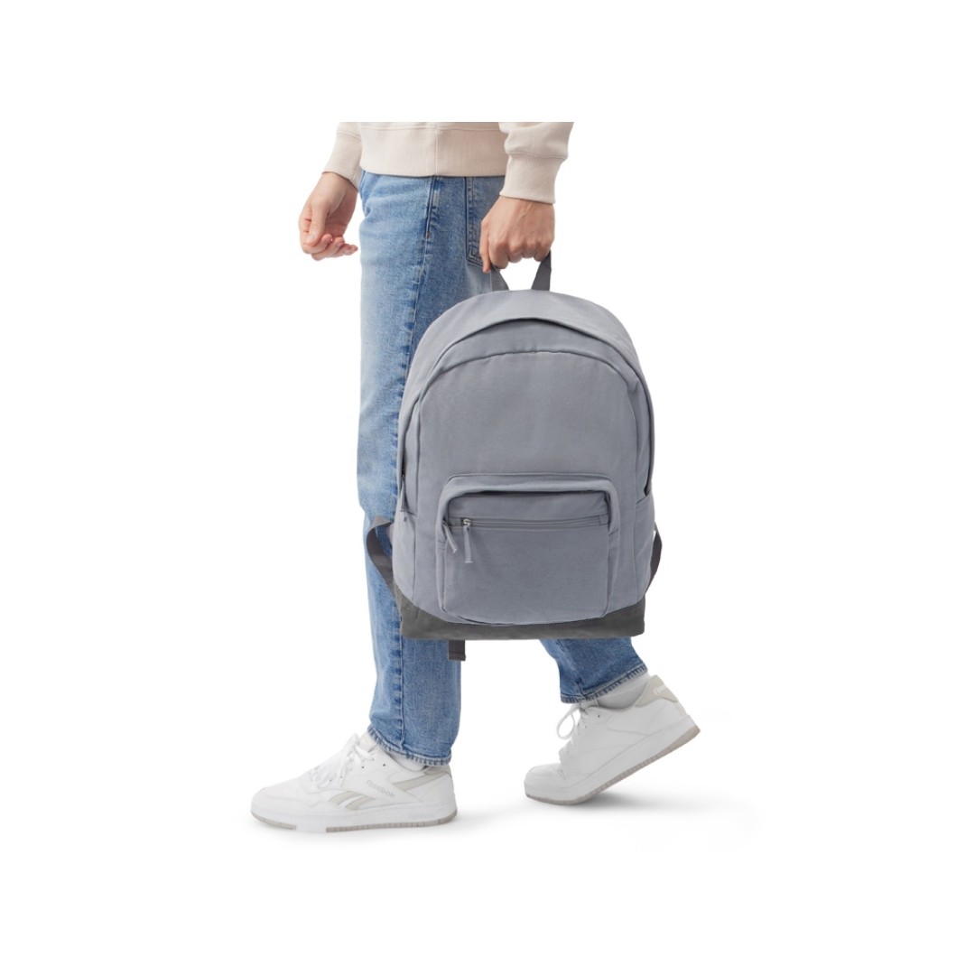 Рюкзак Shammy с эко-замшей для ноутбука 15", серый