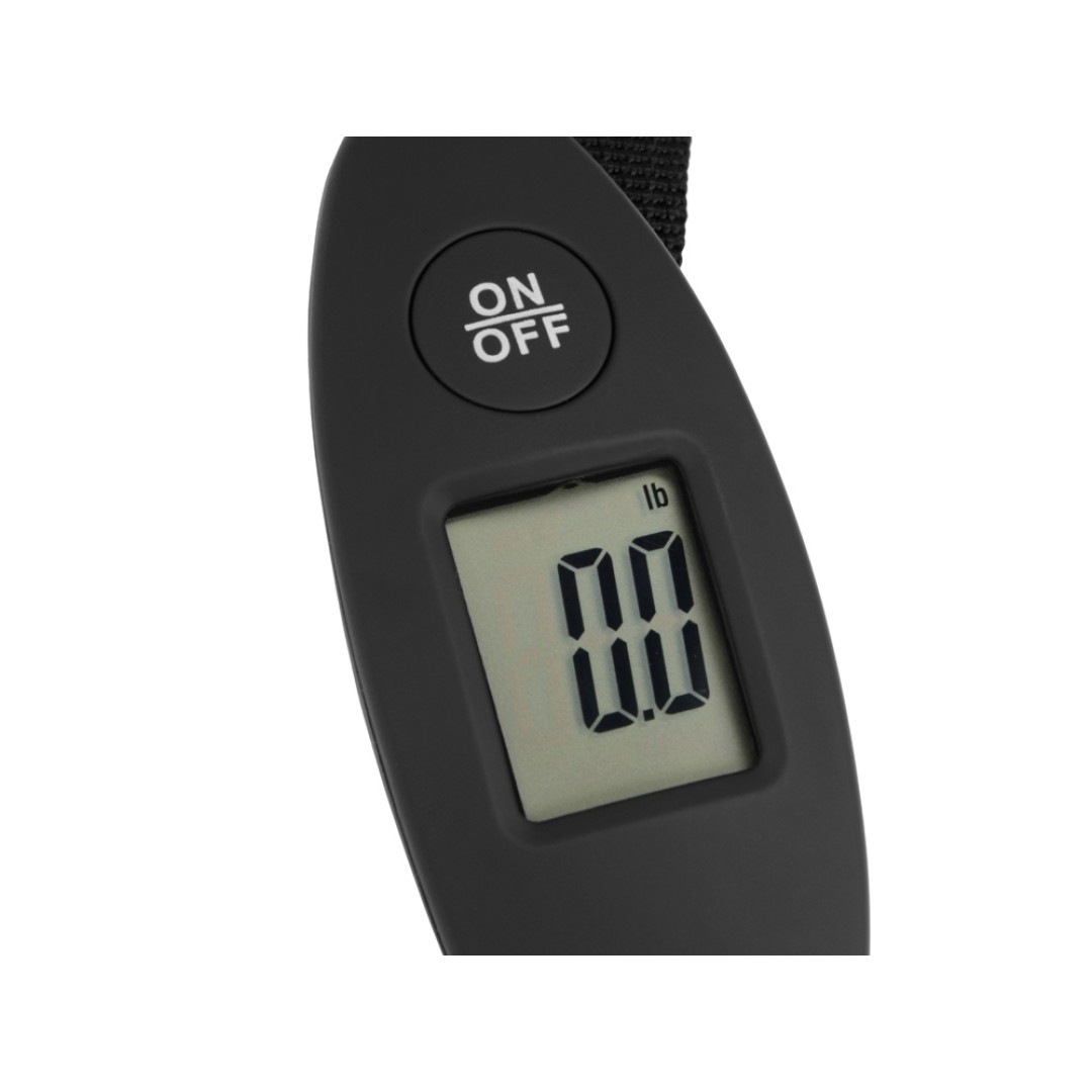 Багажные весы с покрытием soft touch «Gravity», черный