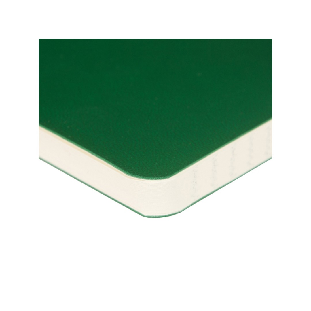 Блокнот А5 "Megapolis Flex Velvet", зеленый