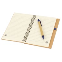 Блокнот "Priestly" с ручкой, синий