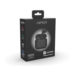 Беспроводные наушники HIPER TWS Lazo X10 Black (HTW-LX10) Bluetooth 5.3 гарнитура, Черный