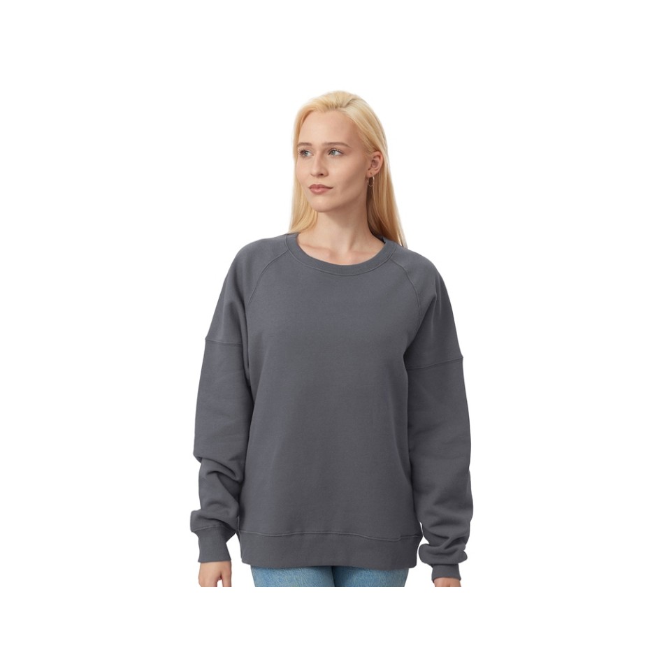 Свитшот оверсайз «Paris», унисекс, темно-серый