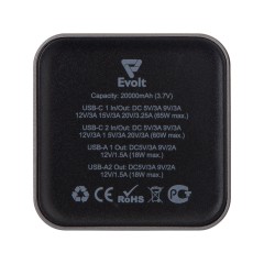 Внешний аккумулятор для ноутбуков «Main» 65 Вт, 20000 mAh, серый