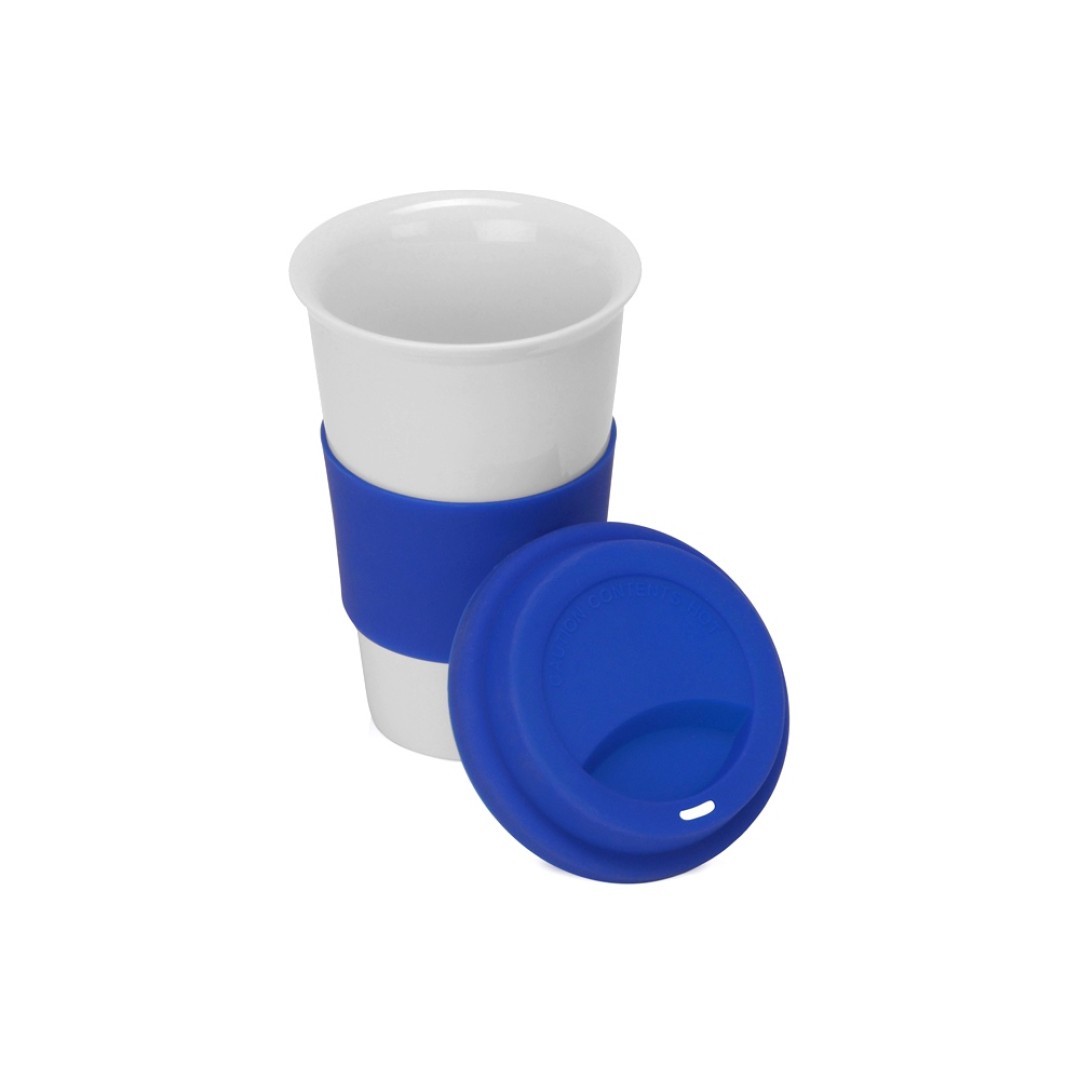 Фарфоровая кружка с двойными стенками "Toronto", 300 мл, синий