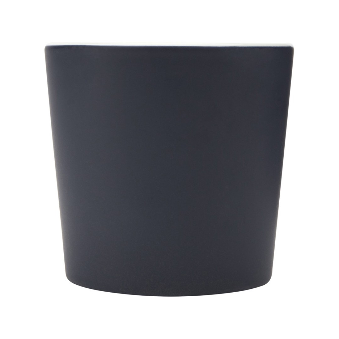 Cali Керамическая кружка объемом 370 мл с матовой отделкой - Navy Blue