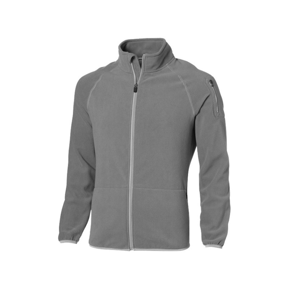 Куртка "Drop Shot" из микрофлиса мужская, серый