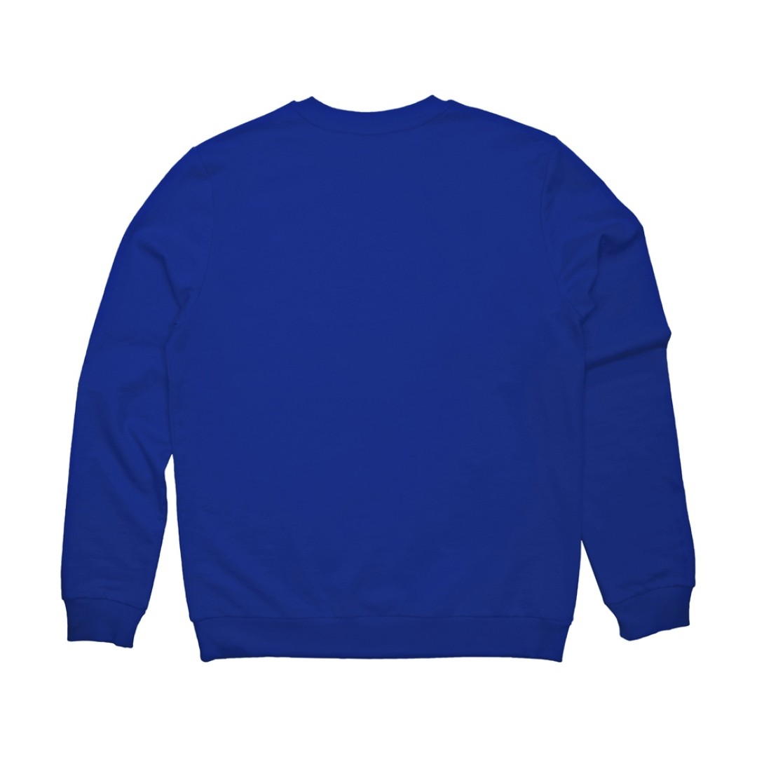 Свитшот "Motion" унисекс с начесом, классический синий