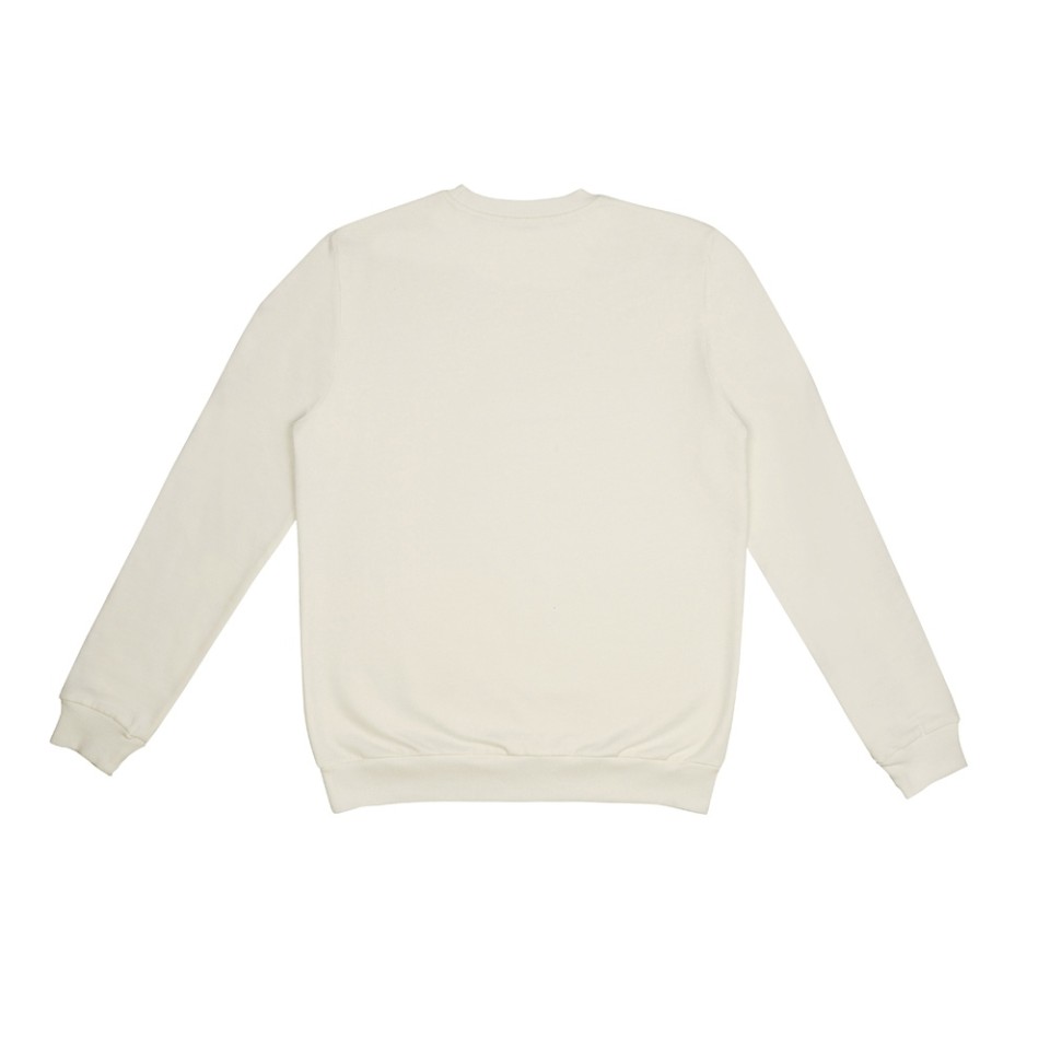 Свитшот "Motion" унисекс с начесом, белый