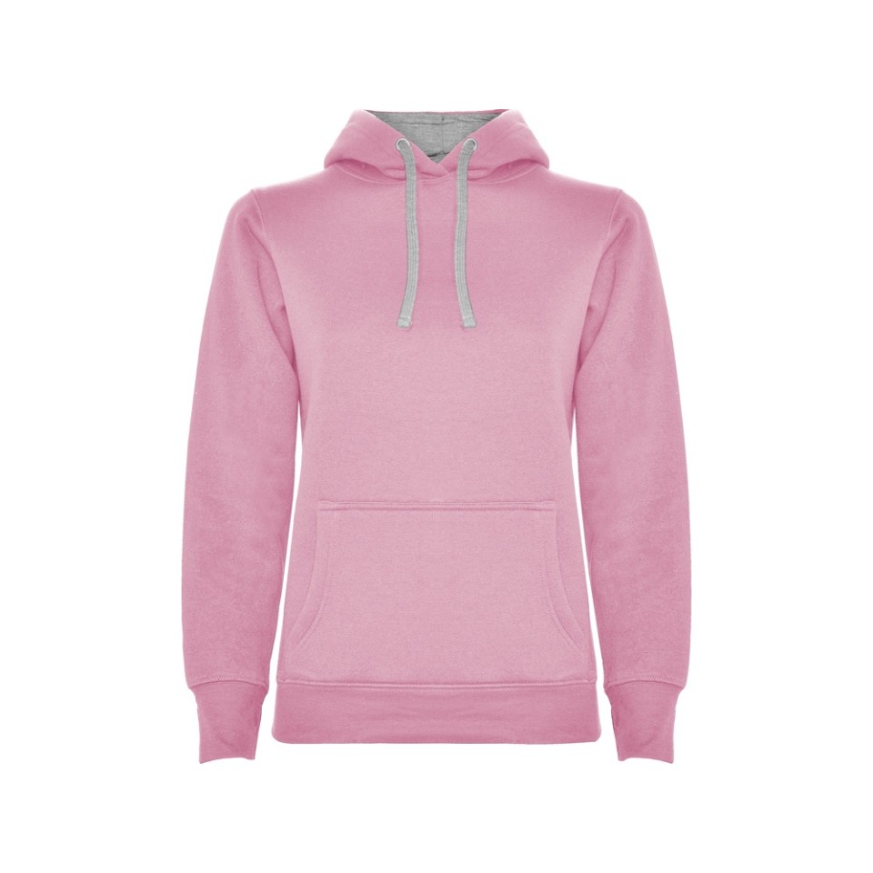 Толстовка с капюшоном "Urban" женская, светло-розовый