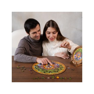 Деревянный пазл мандала "Дерево жизни"