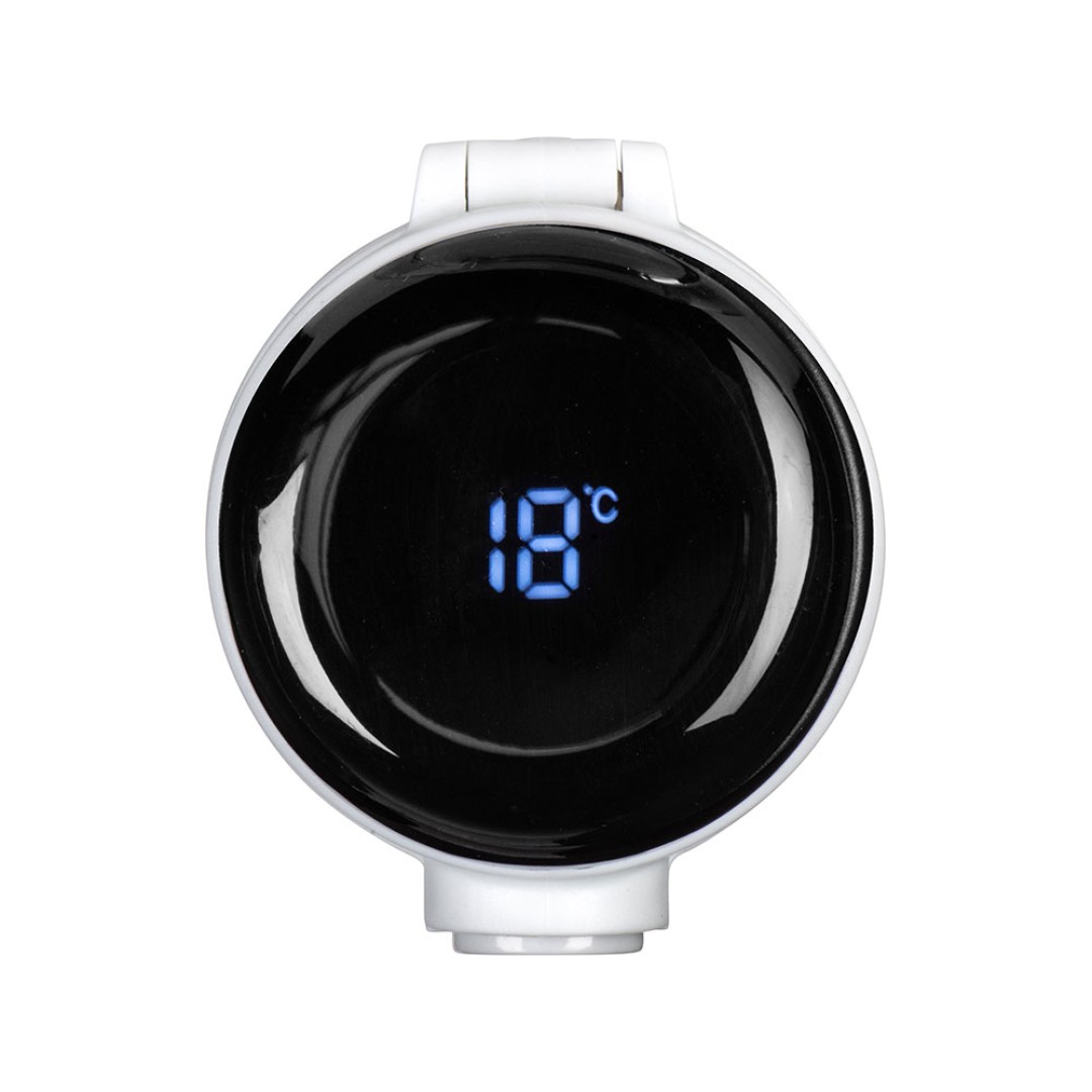 Вакуумная термокружка Waterline с медной изоляцией «Bravo», 400 мл, тубус, белый