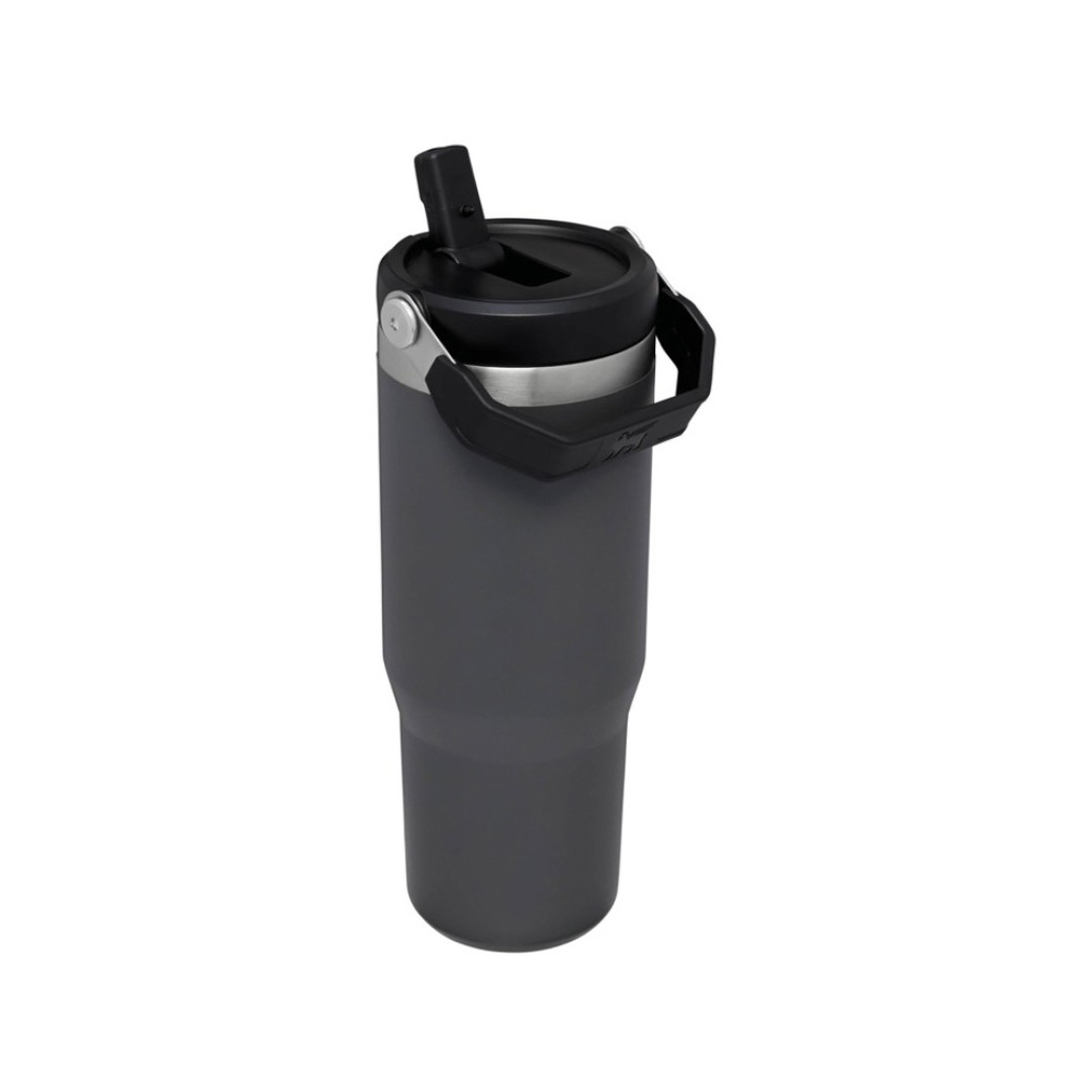 Stanley 890 мл IceFlow™ стакан с откидной соломинкой - темно-серый