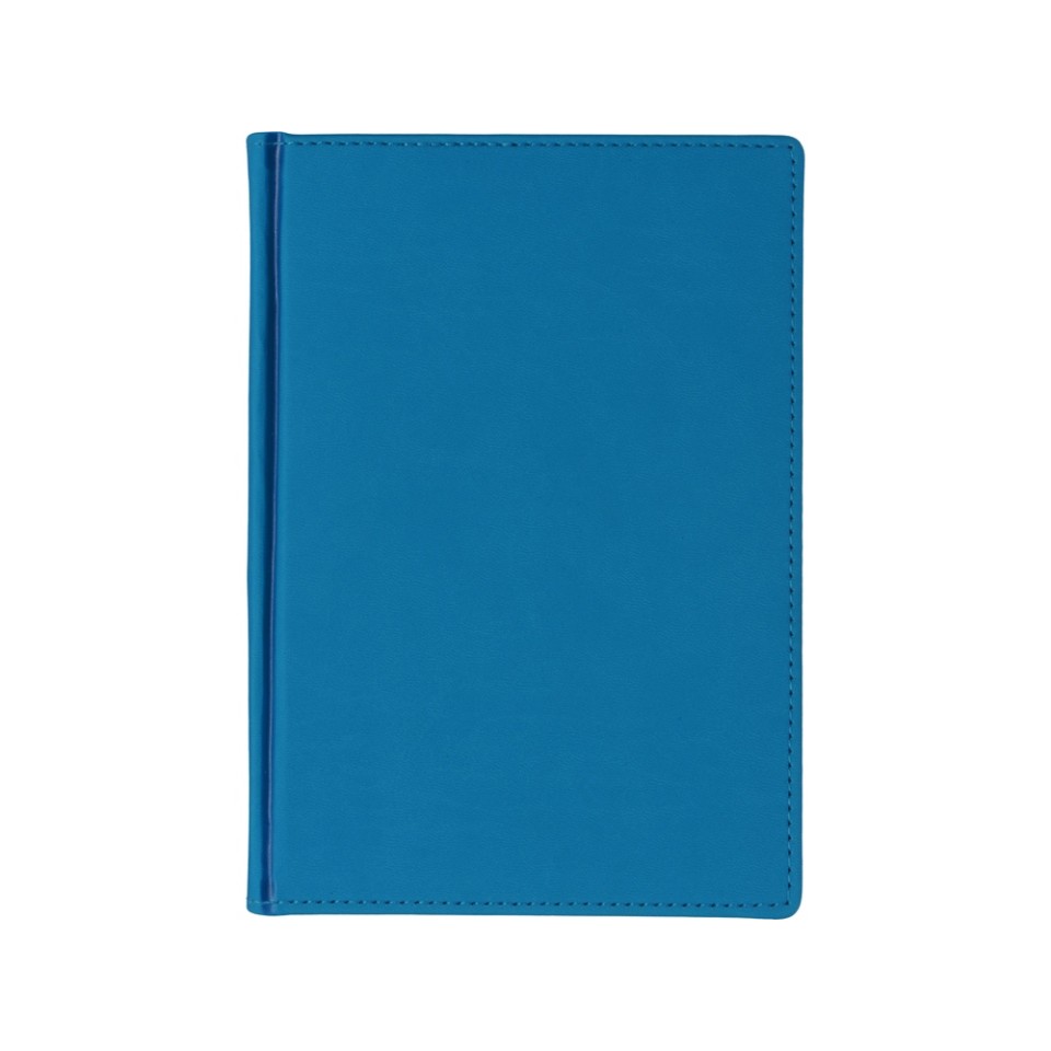Ежедневник недатированный А5 «Velvet», синий флуор