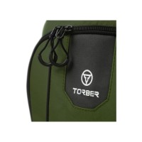 Рюкзак TORBER ROCKIT с отделением для ноутбука 15,6", зеленый, полиэстер 600D, 46 х 30 x 13 см