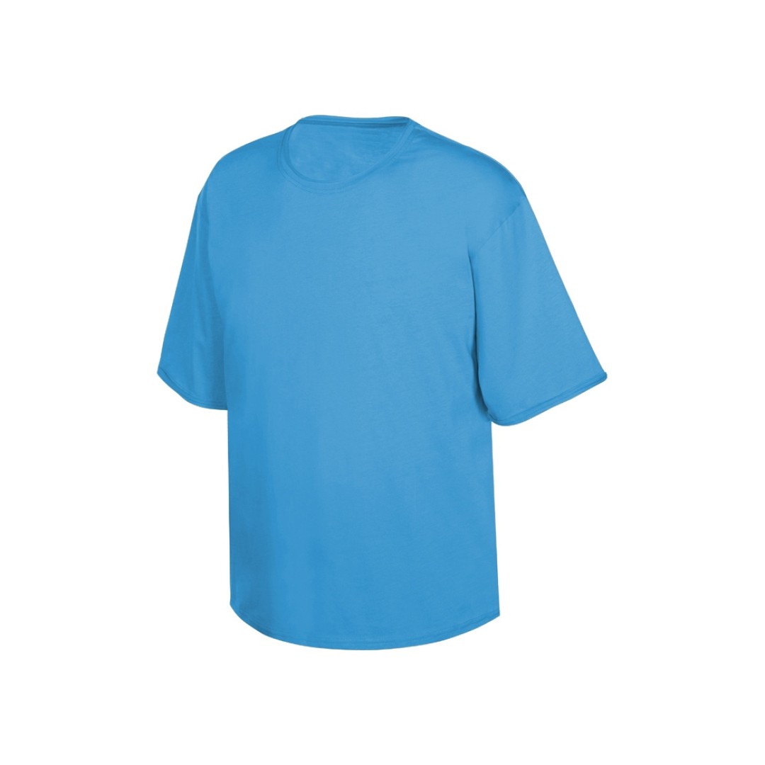 Футболка оверсайз «Liyon» унисекс, лазурный