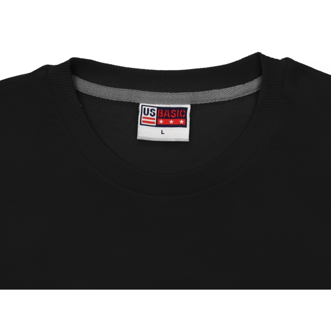 Свитшот "Motion" унисекс с начесом, черный