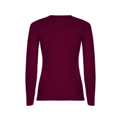 Футболка с длинным рукавом "Extreme" женская, гранатовый