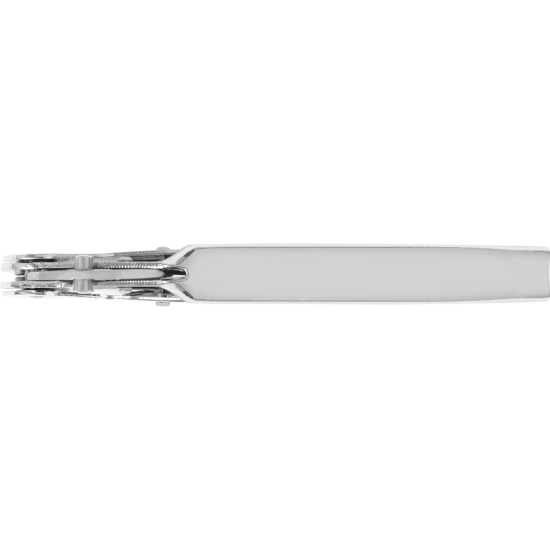 Подарочный винный набор из штопора и кожаного чехла для штопора ClickCut Set, серебристый