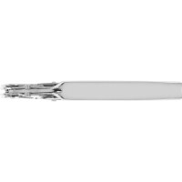 Подарочный винный набор из штопора и кожаного чехла для штопора ClickCut Set, серебристый