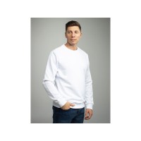 Толстовка втачной рукав. Модель 1 (Футер петлевой) (Размер 56-188, Цвет Белый)