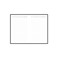 Ежедневник недатированный с индексами А5 «Bergamo», черный