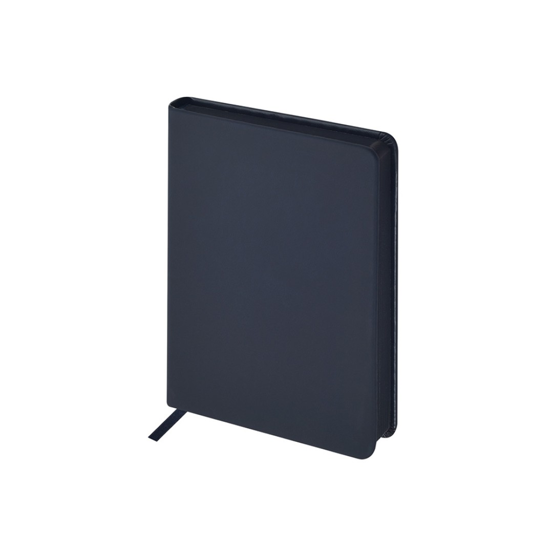 Ежедневник недатированный А6+ "Megapolis Color", темно-синий navy