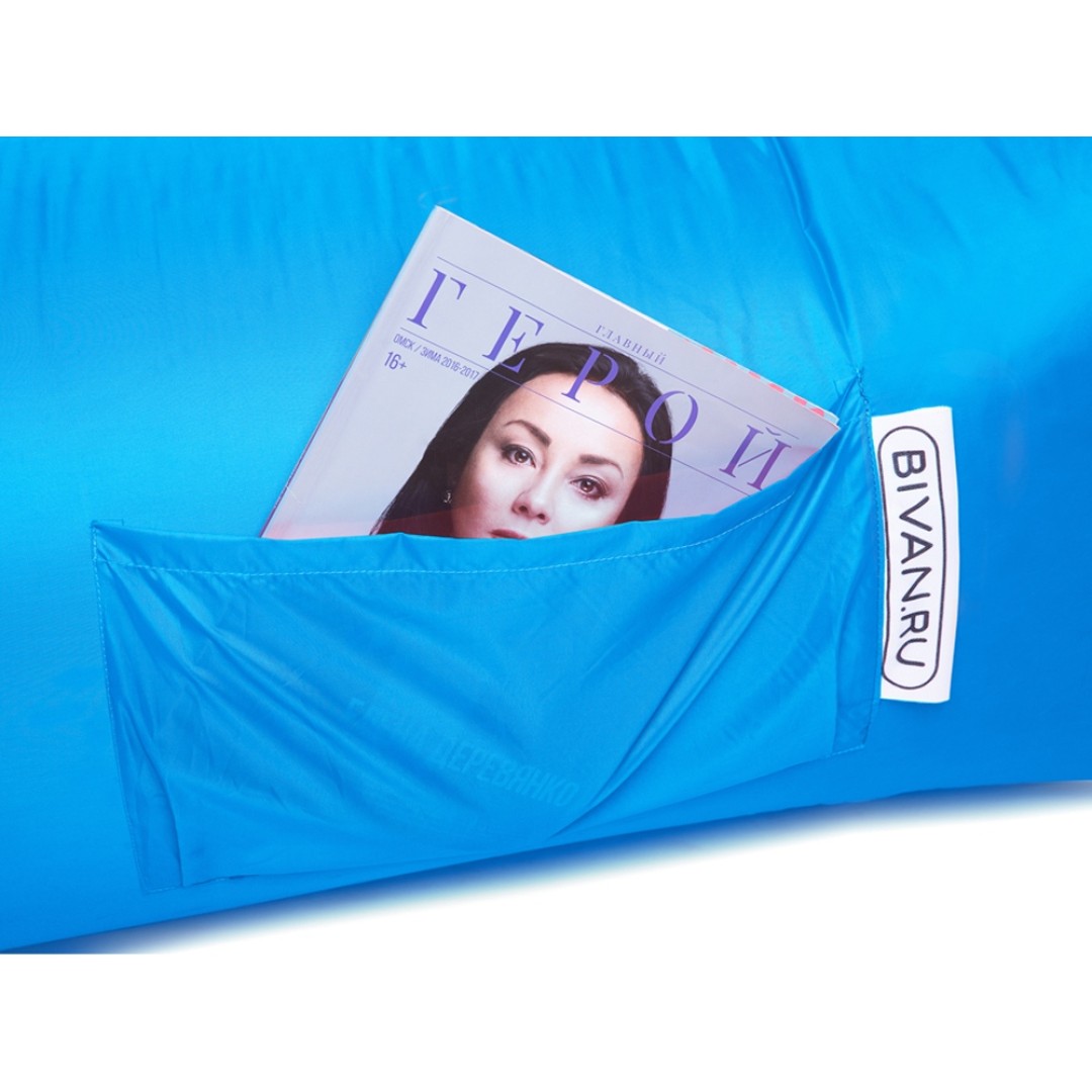 Надувной диван БИВАН 2.0, голубой