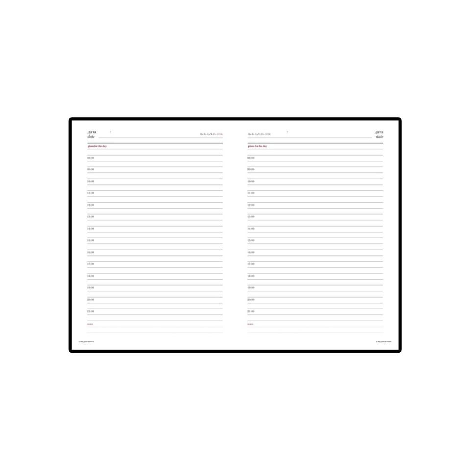 Ежедневник недатированный А6+ «Velvet», темно-зеленый